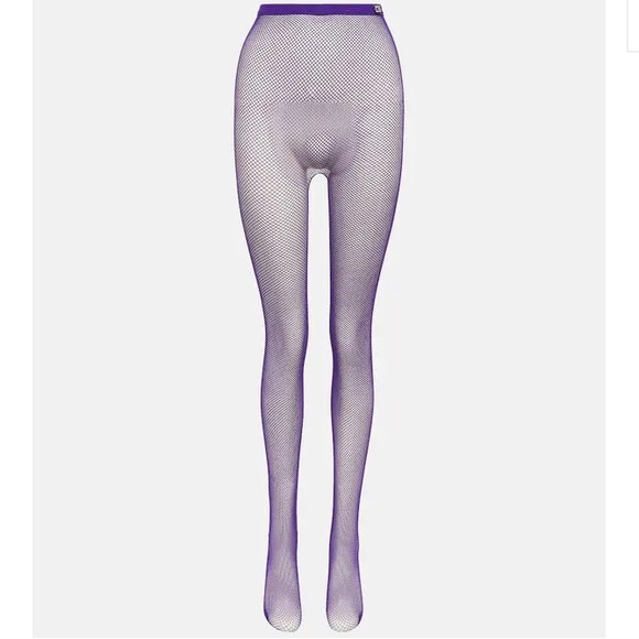 NWT GUCCI G Tights New Bay In Parma Violet SZ Med - Picture 1 of 16